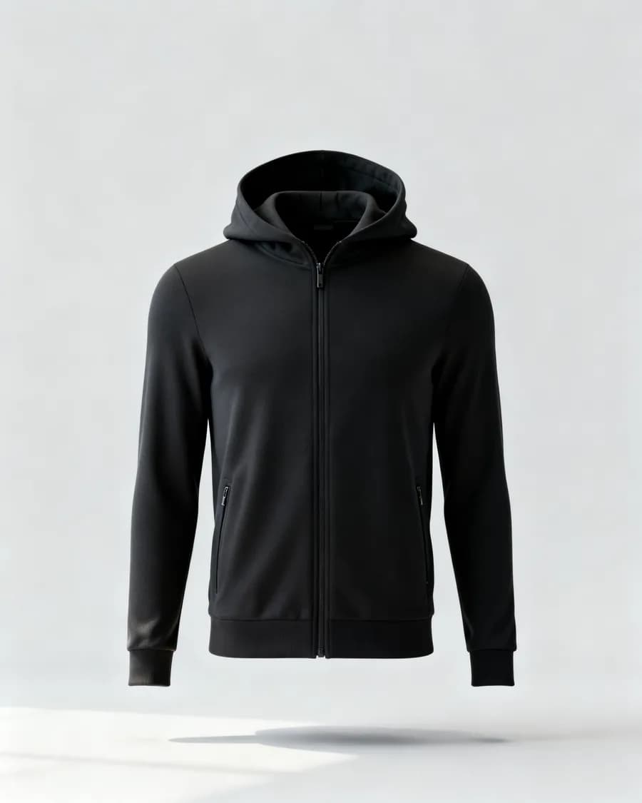 CORE HOODIE — Černá